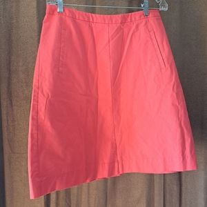 Boden Coral Skirt with Pockets sz 10R
